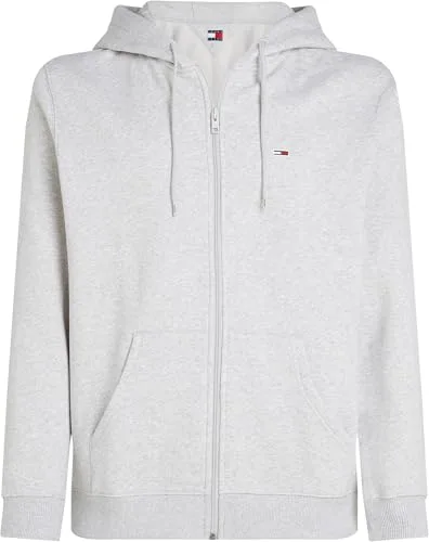 Tommy Jeans ▫️ Camisola com capuz e fecho de correr para homem «Flag Zip Thru» 6