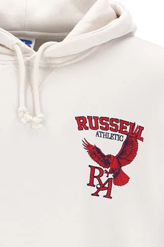 Russell Athletic ▫️ Camisola com capuz e gola Barry-Pull Over para homem 3
