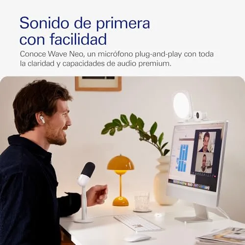 Elgato ▫️ Wave Neo, microfone condensador USB 2