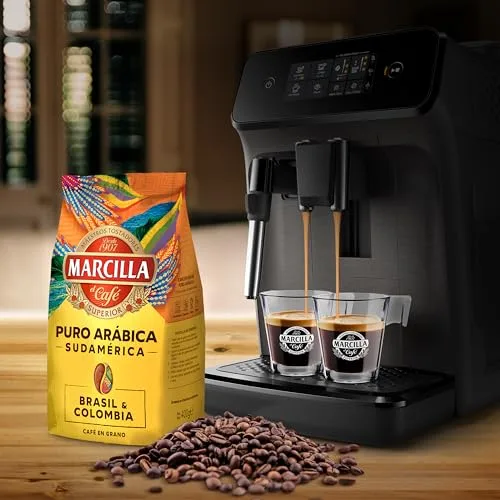 Marcilla ▫️ Puro Arábica Café em Grão da América do Sul 100% Arábica | 400 g 4