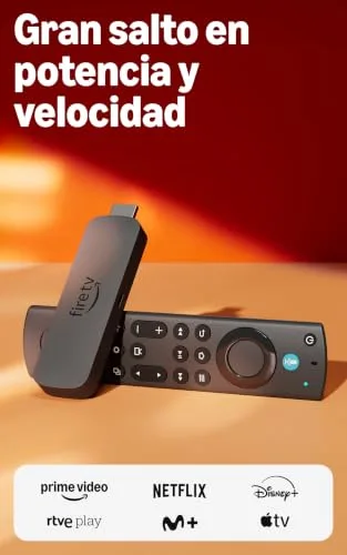 Amazon ▫️ Fire TV Stick 4K Max (última geração), dispositivo de streaming compatível com Wi-Fi 6E e fundo ambiente; encontra séries mais rapidamente com a Alexa+ 2