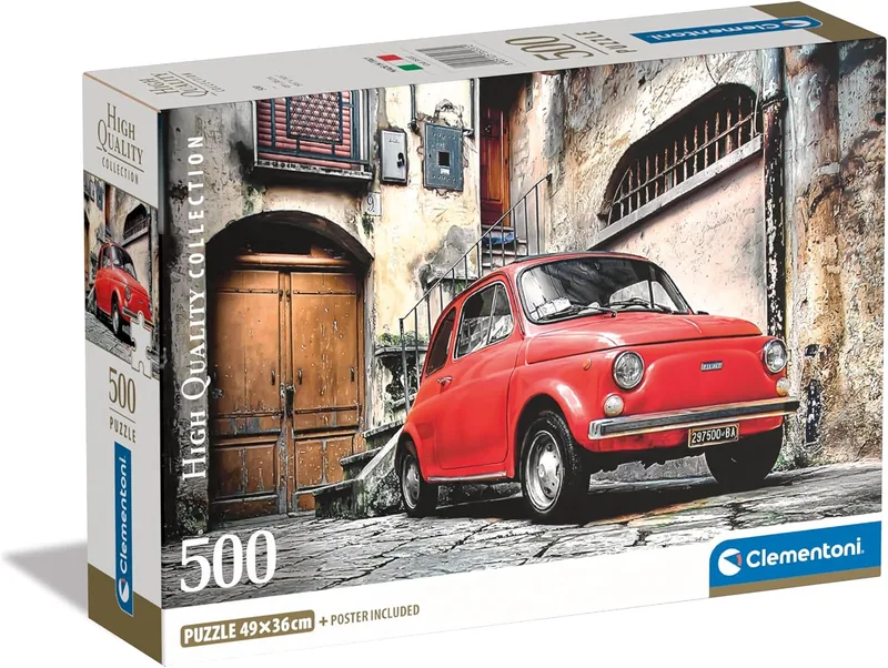 Clementoni ▫️ Puzzle Collection 500 - Puzzle de 500 peças para adultos, Puzzle para adultos, Entretenimento, 35537