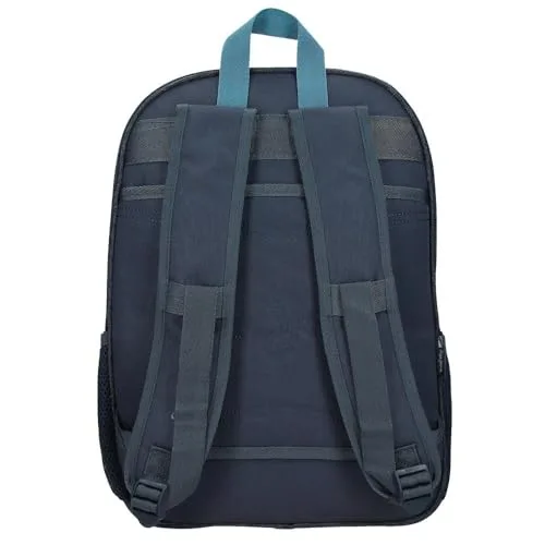 Pepe Jeans ▫️ Edmon, mochila casual, mochila para passeios, fabricada em poliéster, alças largas, ergonómicas e almofadadas, vários bolsos e compartimentos, cor-de-rosa. Da Joumma Bags. 3