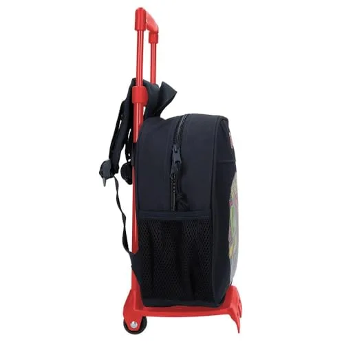 Marvel ▫️ Joumma Os Vingadores Avengers To the power Mochila para creche Preta 23x25x10 cm Poliéster 5,25 L 2