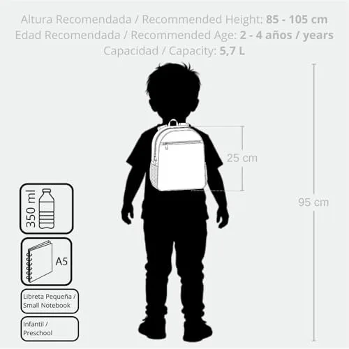 Marvel ▫️ Joumma Os Vingadores Avengers To the power Mochila para creche Preta 23x25x10 cm Poliéster 5,25 L 5