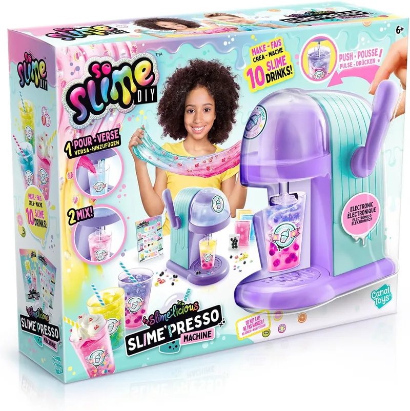 Canal Toys ▫️ So Slime - Máquina de Slime «Presso Drinks Machine»