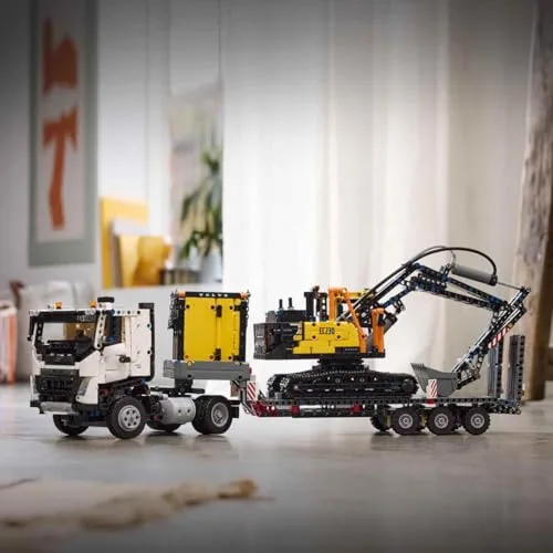 LEGO ▫️ Technic Camião FMX e Escavadora Elétrica EC230 Volvo 42175 2