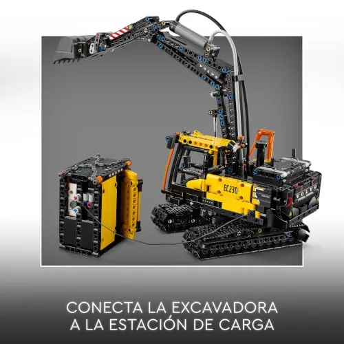 LEGO ▫️ Technic Camião FMX e Escavadora Elétrica EC230 Volvo 42175 6