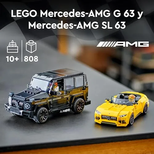 LEGO ▫️ Speed Champions Mercedes-AMG G 63 e Mercedes-AMG SL 63 - 76924 2