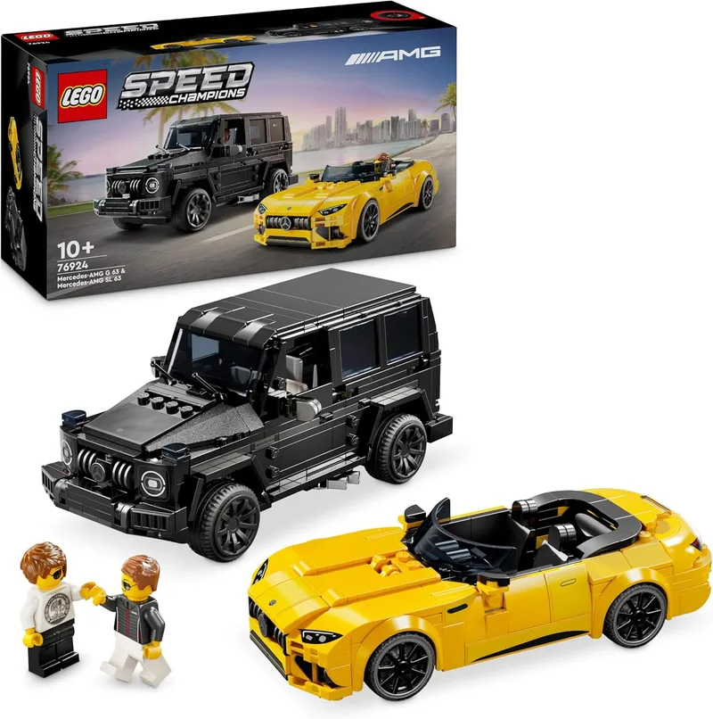 LEGO ▫️ Speed Champions Mercedes-AMG G 63 e Mercedes-AMG SL 63 - 76924