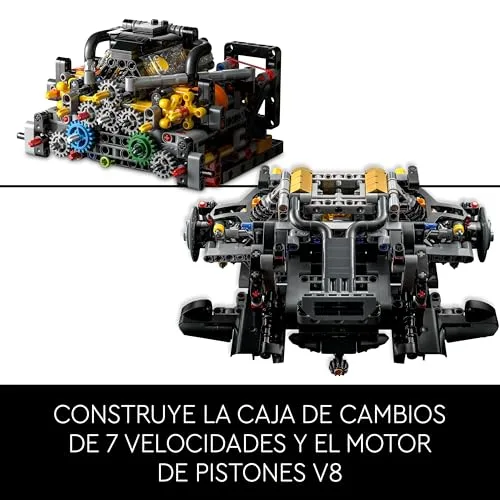 LEGO ▫️ Technic McLaren P1 Maquete de carro em escala para adultos - Presente para pais - Hipercarro de corrida - Kit de maquetes - Decoração para a casa e prateleira 42172 3