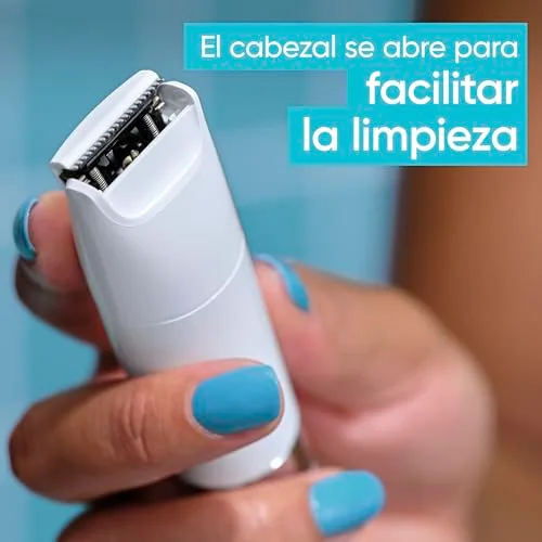 Gillette Venus ▫️ Lâmina de barbear feminina para a zona íntima, depiladora para os pêlos e a pele da zona íntima com aletas protetoras para uma depilação suave; apara e depila os pêlos púbicos tanto a seco como molhados 3