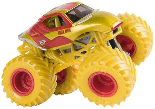 Monster Jam ▫️ Caminhão de brinquedo em escala 1:64, fundido sob pressão, Marvel I 4