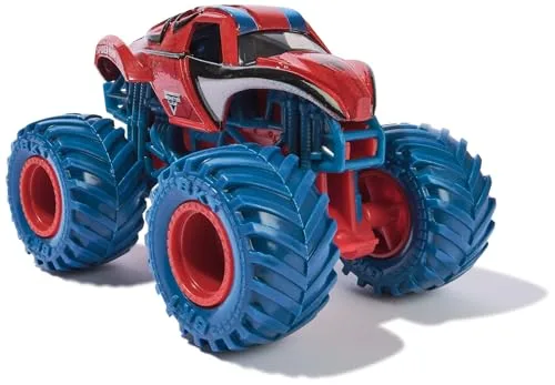 Monster Jam ▫️ Caminhão de brinquedo em escala 1:64, fundido sob pressão, Marvel I 7