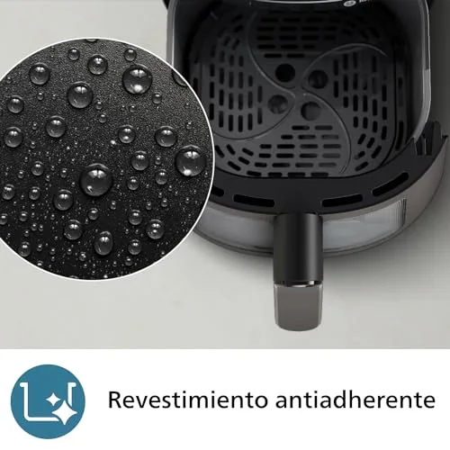 PHILIPS ▫️ 2000 Airfryer - Fritadeira de ar quente de 6,2 L, 13 opções, ecrã tátil, preta 6