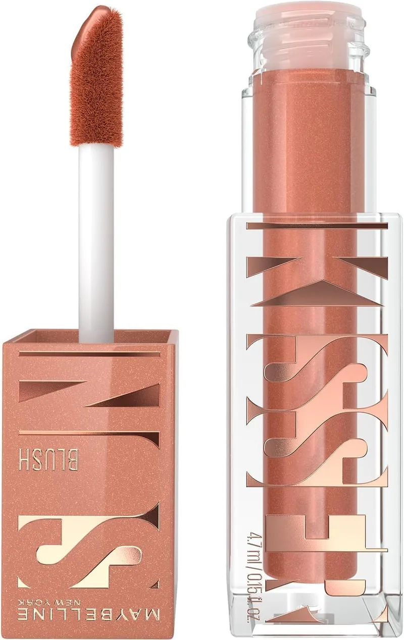 MAYBELLINE ▫️ New York, Blush Bronzeador Sunkisser, Cor e Brilho, Fórmula modulável, Tom 08 Shades On