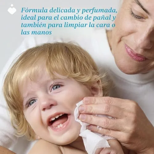Chicco ▫️ Toalhitas multiusos para bebés com clipe - sem álcool, perfumadas, adequadas para peles sensíveis - Megapack de 864 unidades, 12 embalagens de 72 unidades cada 4