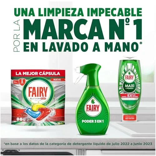 FAIRY ▫️ Original Cápsulas para Máquina de Lavar Louça com Aroma a Limão, 132 Cápsulas 7