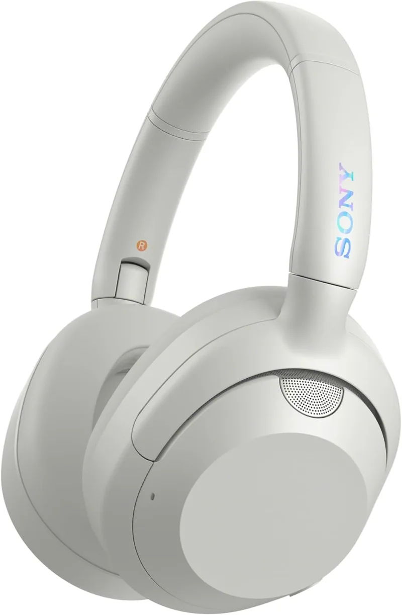 Sony ▫️ Auscultadores sem fios ULT Wear com cancelamento de ruído, som potente ULT, graves profundos, o mesmo processador que o WH-1000XM5, chamadas nítidas, 30 horas de autonomia da bateria, iOS e Android, branco