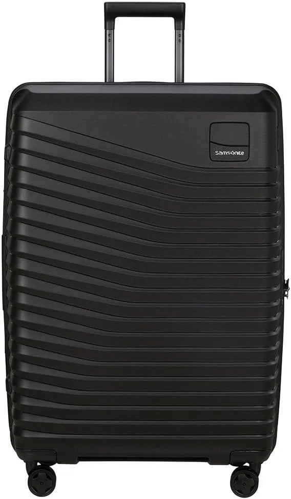 Samsonite ▫️ Intuo - Spinner L, Mala expansível, 75 cm, 105/115 L, preto (preto)