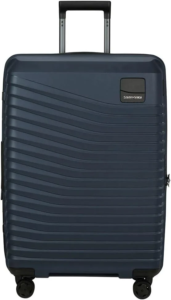 Samsonite ▫️ Intuo - Spinner M, Sutuse expansível, 69 cm, 79/87 L, Azul (Blue Nights)