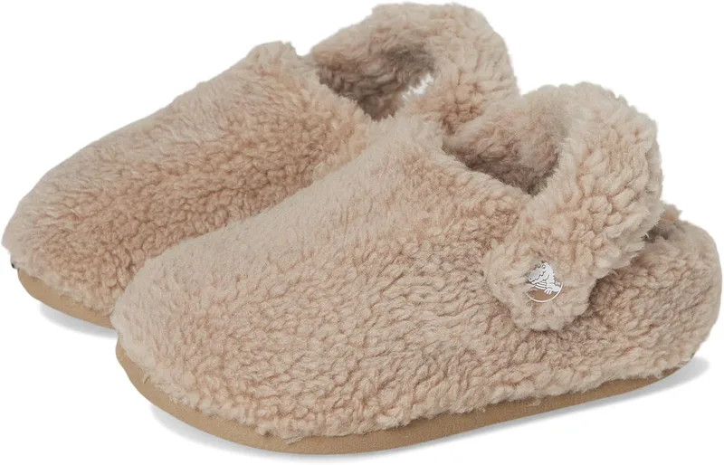Crocs ▫️ Classic Cozzzy Slipper K Chinelos Chinelos Unissexo para crianças