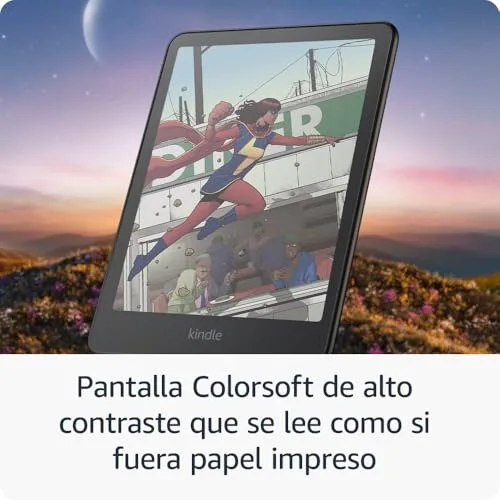 Amazon ▫️ Kindle Colorsoft (última geração) | ecrã a cores e luz quente ajustável | 16 GB 5