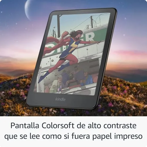 Amazon ▫️ Kindle Colorsoft Signature Edition (última geração) | Com ecrã a cores, luz frontal com regulação automática, carregamento sem fios e grande autonomia da bateria | 32 GB 5