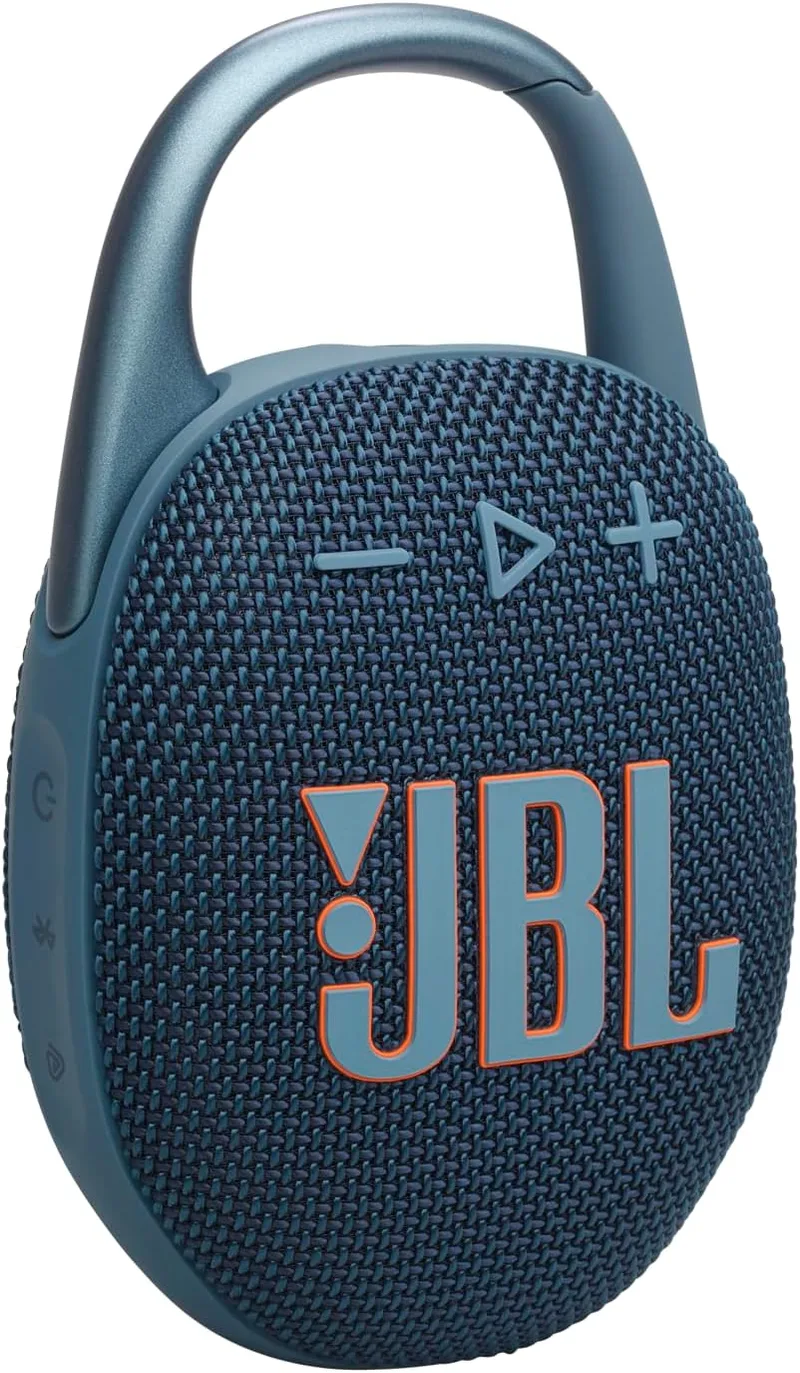 JBL ▫️ Clip 5, Altifalante portátil sem fios com Bluetooth, azul