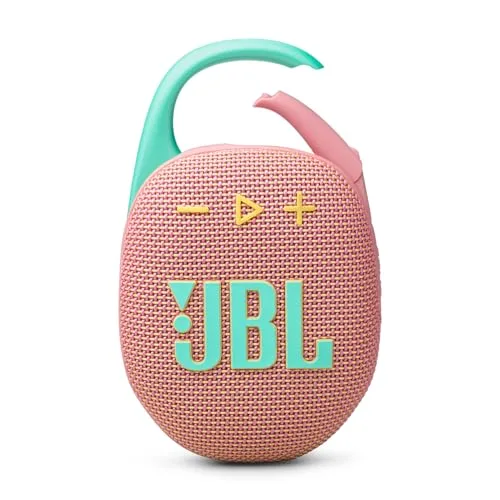 JBL ▫️ Clip 5, Altifalante portátil sem fios com Bluetooth, Rosa 4