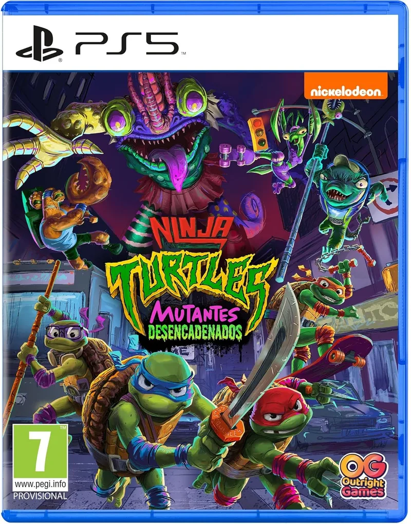 Outright Games ▫️ Teenage Mutant Ninja Turtles: Mutants Unleashed - PS5