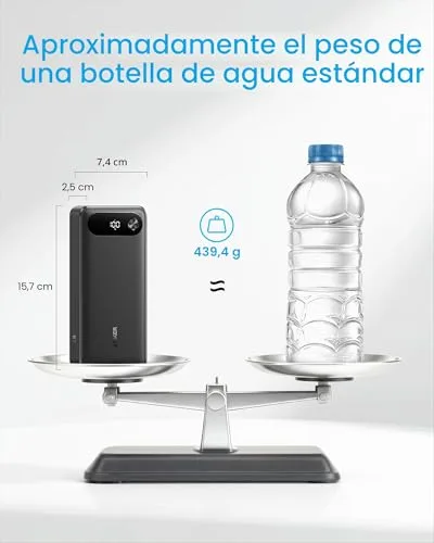 Anker ▫️ Power Bank de 20 000 mAh e 87 W com cabo USB-C integrado 7