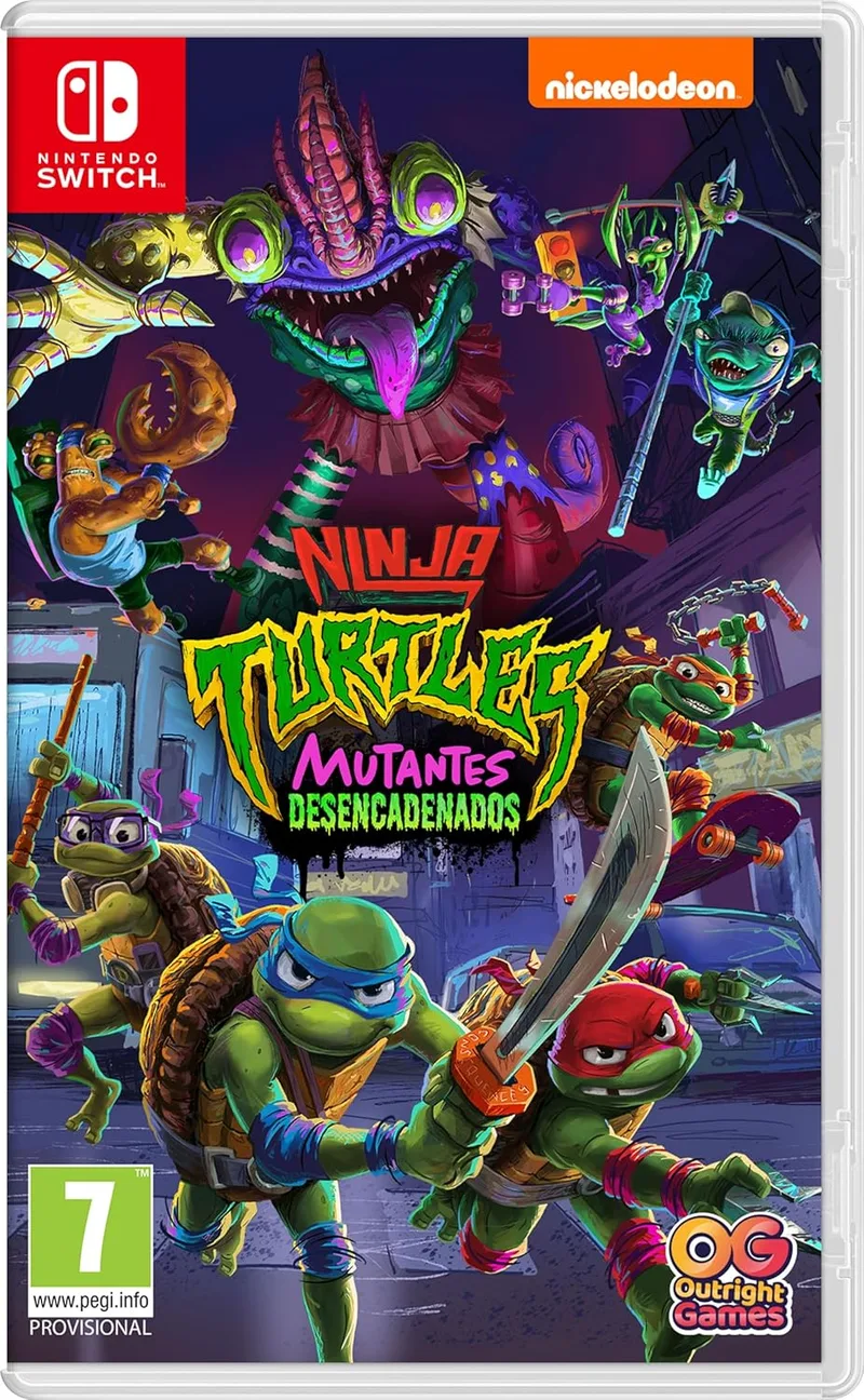 Outright Games ▫️ Teenage Mutant Ninja Turtles: Mutants Unleashed - Switch