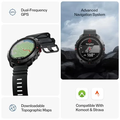 Polar ▫️ Grit X2 Pro – Relógio de GPS para atividades ao ar livre com vidro de safira 2