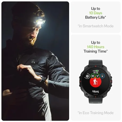 Polar ▫️ Grit X2 Pro – Relógio de GPS para atividades ao ar livre com vidro de safira 4