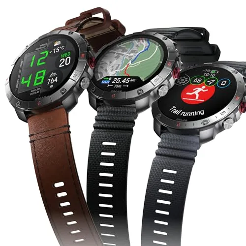 Polar ▫️ Grit X2 Pro – Relógio de GPS para atividades ao ar livre com vidro de safira 6