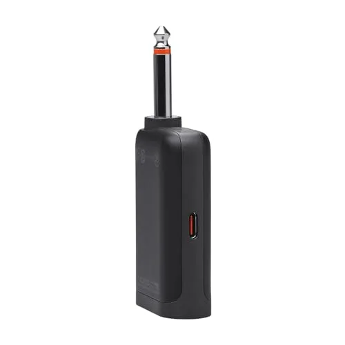 JBL ▫️ PartyBox JBLPBWIRELESSMIC - Conjunto de microfones sem fios digitais, dinâmicos e unidirecionais, distância efetiva até 30 m, cor preta 4