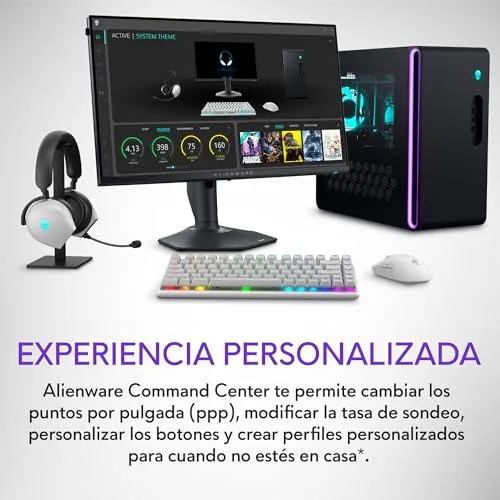 Alienware ▫️ Rato sem fios Pro para jogos 7