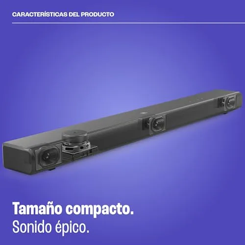JBL ▫️ Cinema SB 550 Barra de som de 3.1 canais com subwoofer integrado de 130 cm para graves profundos e 250 watts de potência Dolby Audio para uma experiência auditiva de qualidade, preto 2