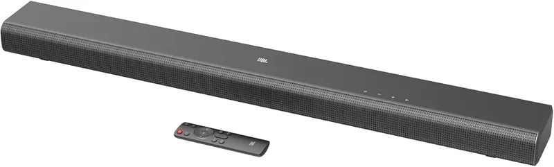 JBL ▫️ Cinema SB 510 Barra de som de 3.1 canais com subwoofer integrado para graves profundos e 200 watts de potência Dolby Audio para uma experiência auditiva de qualidade, preto