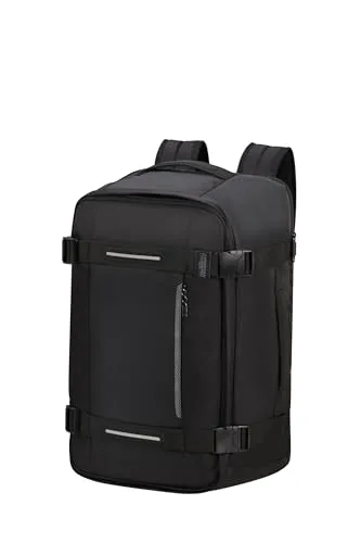 American Tourister ▫️ Urban Track - Mochila de viagem, 55 cm, 44 L, Preto (Asphalt Black) 4