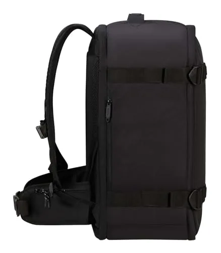 American Tourister ▫️ Urban Track - Mochila de viagem, 55 cm, 44 L, Preto (Asphalt Black) 6