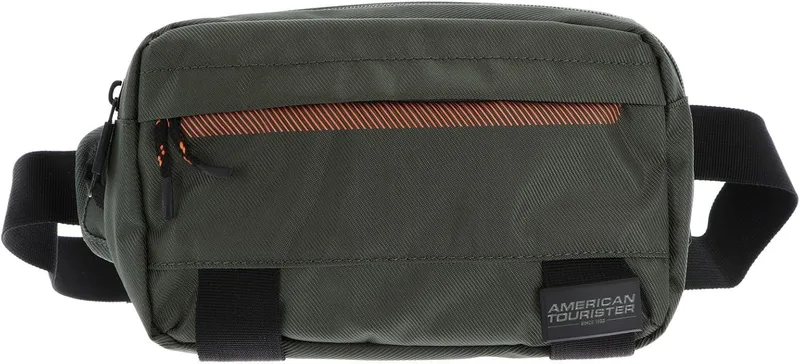American Tourister Urban Track - Mala de Ombro, 26 cm, 3/4 L, Grün (Cáqui Escuro)