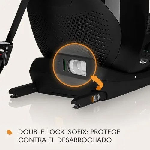 lionelo ▫️ LAVENDER I-SIZE Cadeira de carro para crianças de 76 a 150 cm Em conformidade com a Norma R129 i-Size Montagem virada para a frente com ISOFIX e cinto TT Ajuste do apoio de cabeça (Black Carbon) 4