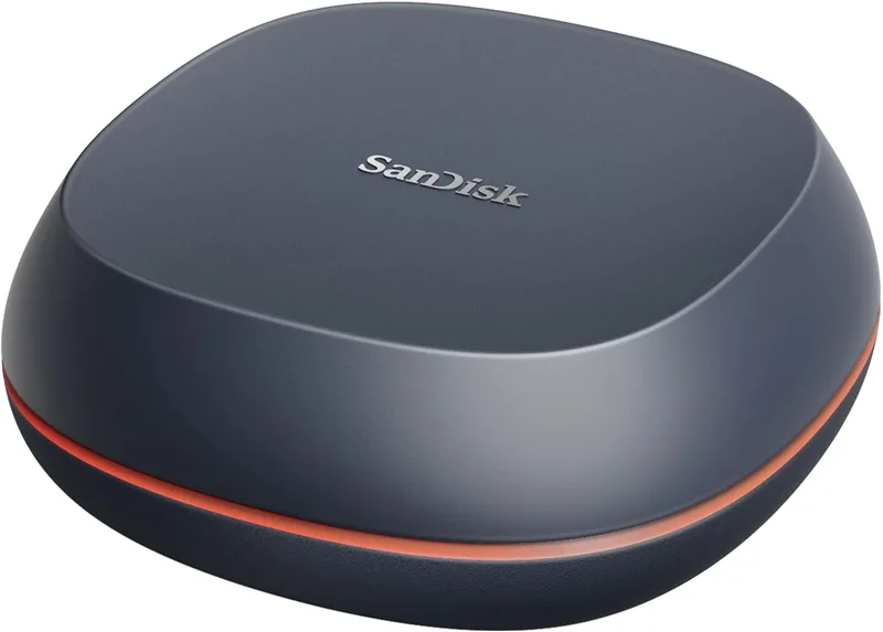 SanDisk ▫️ Desk Drive SSD 4 TB – unidade SSD externa de secretária, compatível com Windows e Mac, cópias de segurança automáticas, até 1000 MB/s, alta capacidade, formato exFAT, USB-C, USB 3.2 Gen 2