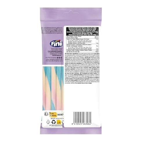 Fini ▫️ Golosinas - Tubos de Alcaçuz Inside Out 80 g 2