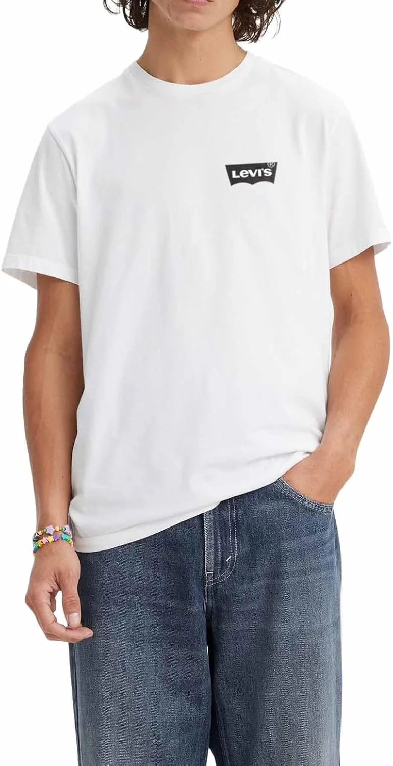 Levi's ▫️ Camisola de gola redonda com estampado para homem
