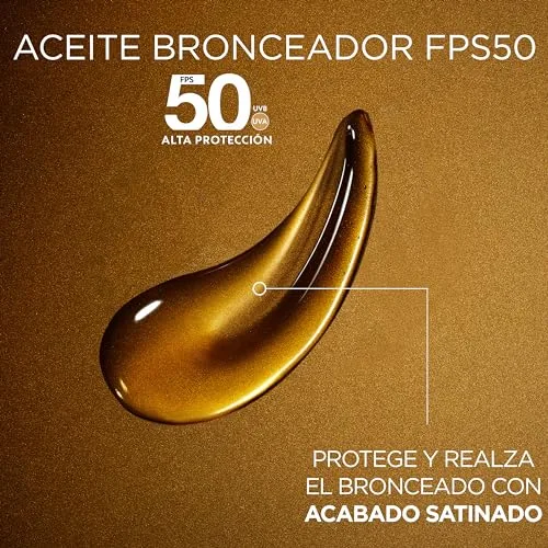 L'Oreal Paris ▫️ Garnier Delial Ideal Bronze Óleo Solar de Alta Proteção FPS 50, 150 ml 3