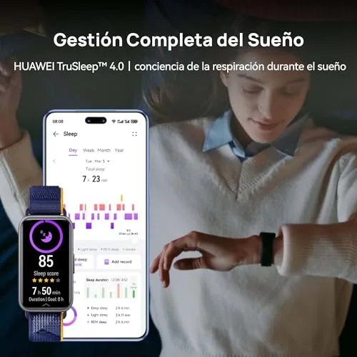 HUAWEI ▫️ Band 9, AMOLED de 1,47”, autonomia de 2 semanas, rosa 4