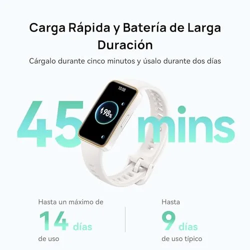 HUAWEI ▫️ Band 9, AMOLED de 1,47”, autonomia de 2 semanas, rosa 6